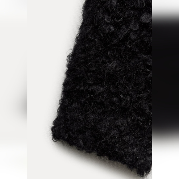 Zara MANTECO WOOL BOUCLE COAT ZW COLLECTION - Picture 9 of 13